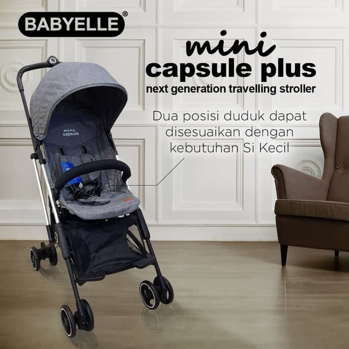 Baby Elle Mini Capsul Baby Varent Sewa Stroller bayi